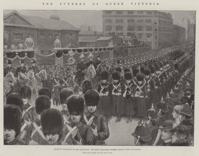 جنازة الملكة فيكتوريا بواسطة Enoch Ward